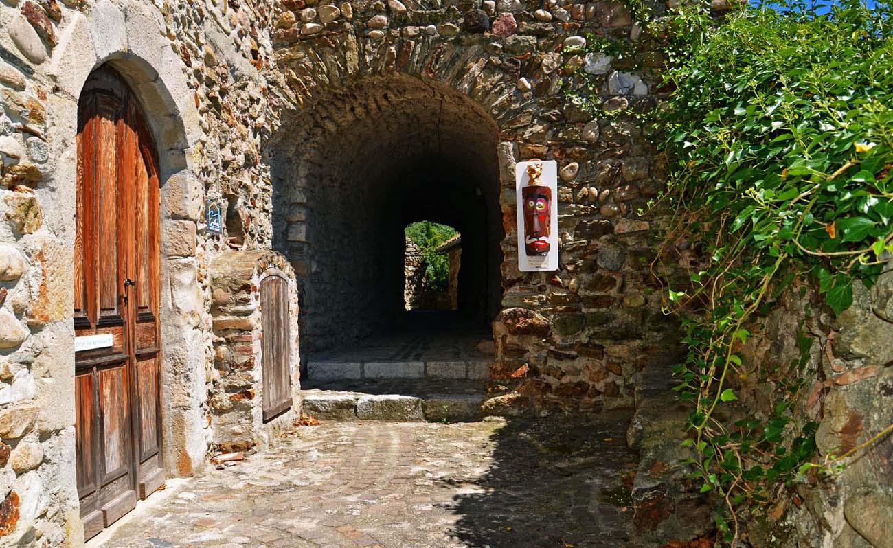  la Voute de la Tête Noire, passage couvert