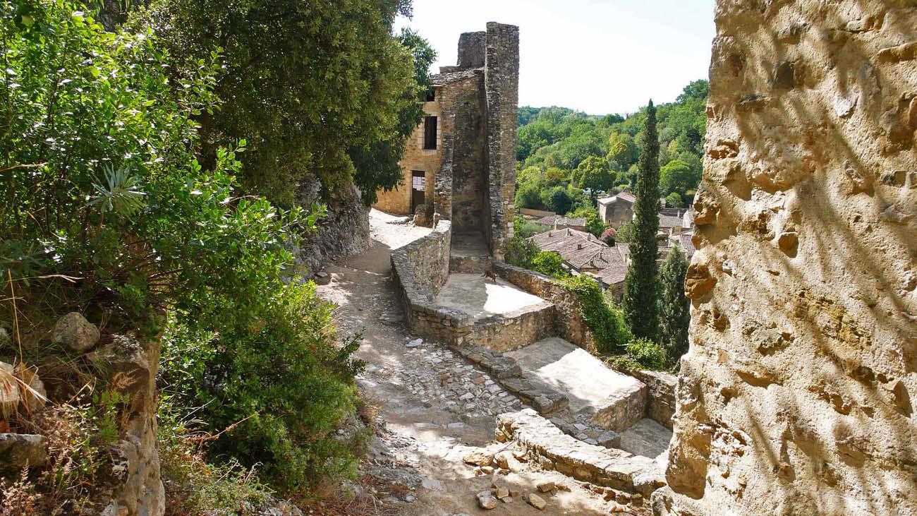 la Tour du Prieur depuis le Castel