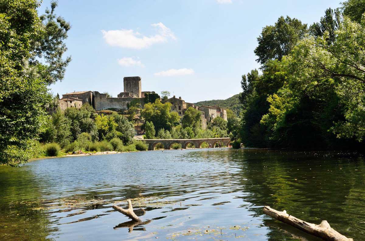  la Cèze et le pont 