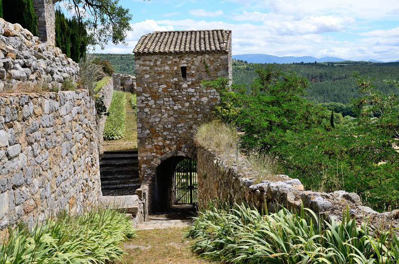 une des portes d'accés au château